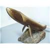 Image 1 : 21" Whalebone Whae, mounted on stone by Michael Scott