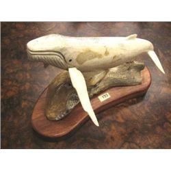 10 1/2" Jawbone Whale,