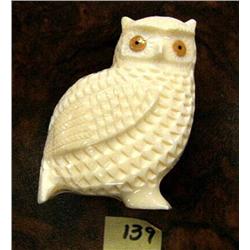 3"  Ivory Owl