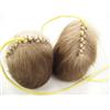 Image 1 : Pair of Eskimo YoYos made of baby Caribou Skin