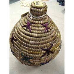 8 1/2" Grass Hooper Bay Basket