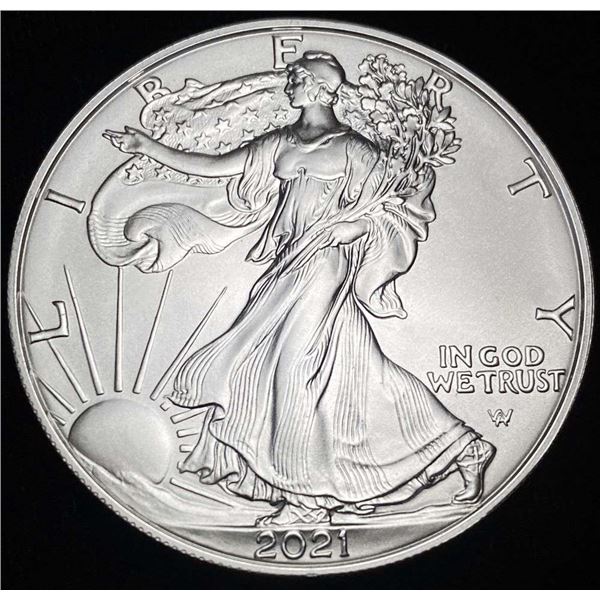 2021 American Silver Eagle Type 2