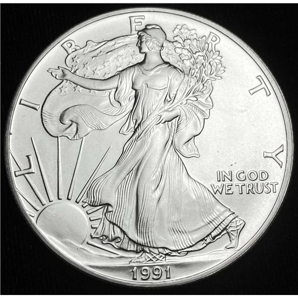 1991 American Silver Eagle