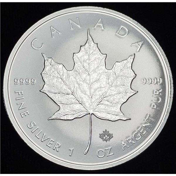 2021 Canada $5 Maple Leaf 1 ozt .9999 Silver
