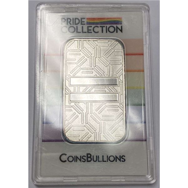 Pride Collection 1 ozt .9999 Silver Bar