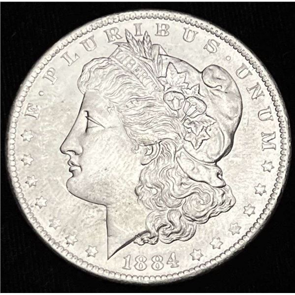 1884-O Morgan Silver Dollar MS65