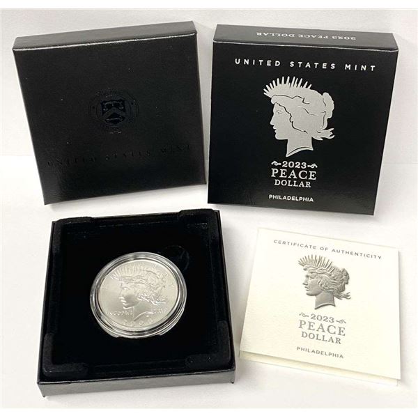 2023 Peace Silver Dollar OGP