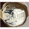 Image 2 : Bank Wrapped Roll (40-coins) Proof State Silver Quarters