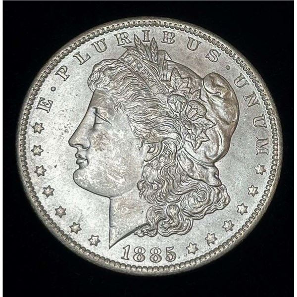 1885-O Morgan Silver Dollar MS64