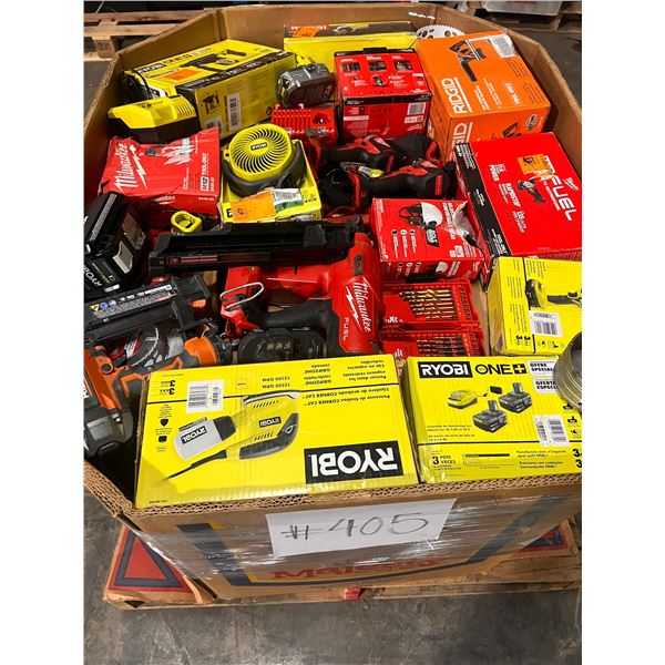 Pallet #405 - Home Depot y Mercancia general