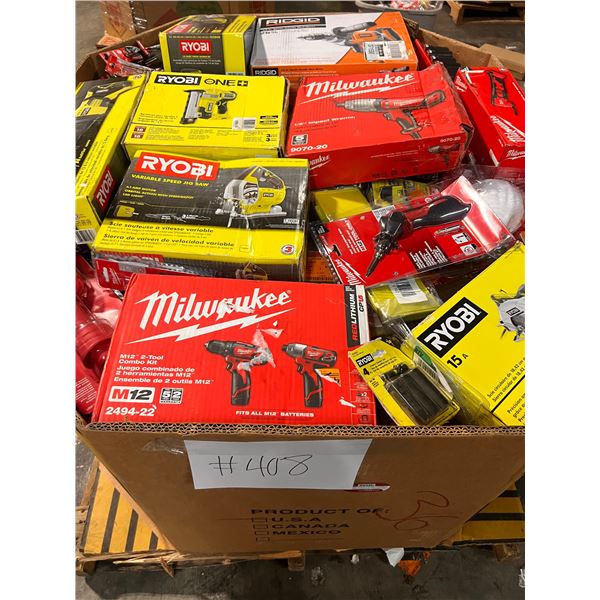 Pallet #408 - Home Depot y Mercancia general