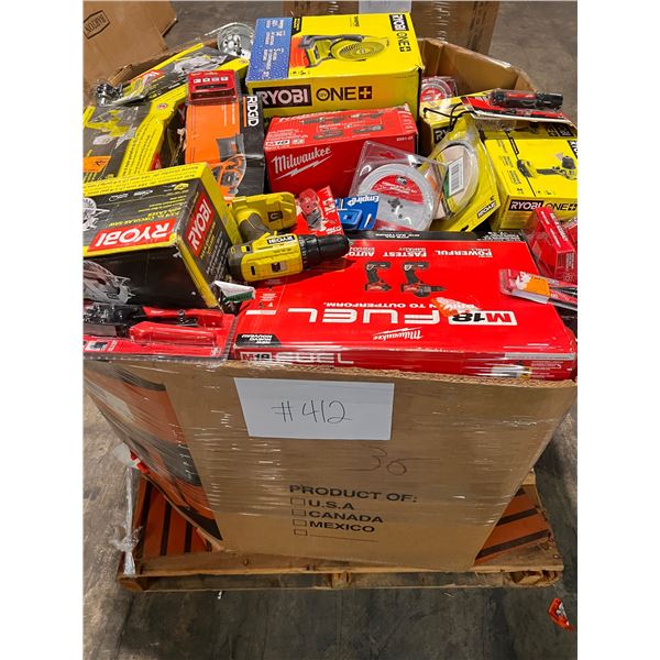 Pallet #412 - Home Depot y Mercancia general