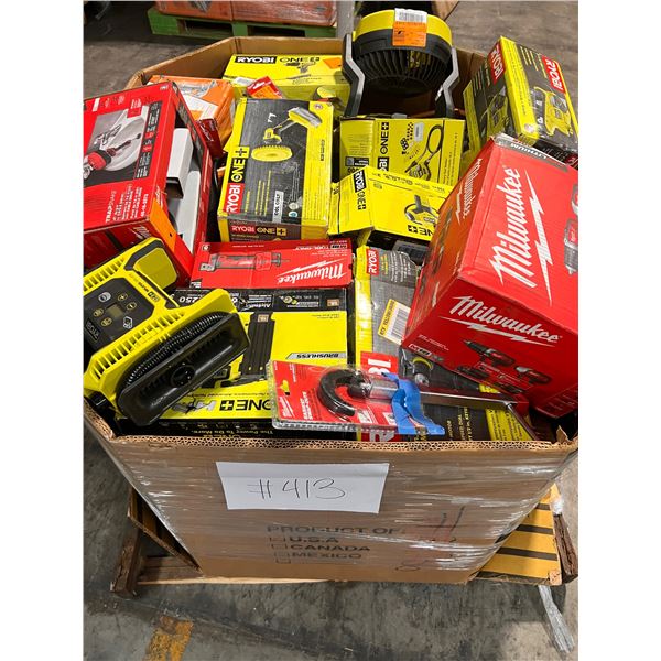 Pallet #413 - Home Depot y Mercancia general