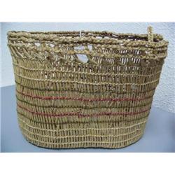 Egg Basket by Annie Denny of Tanacross, AK  13" long x 9 1/2" high (44)