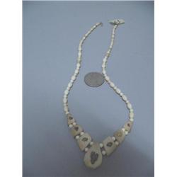 Nugget Necklace with Mastodon Ivory 18 1/2" (1)