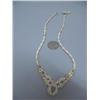Image 1 : Nugget Necklace with Mastodon Ivory 18 1/2" (1)