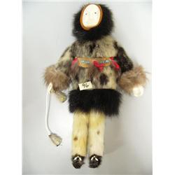 Ivory Faced Doll with Horn Mitten Hands and Yo-Yo by Anariak  (1)