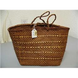 8" x 3" Cedar Root Basket  (74)