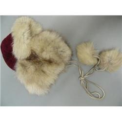 Arctic Fox Hat, Trapper Style (1)