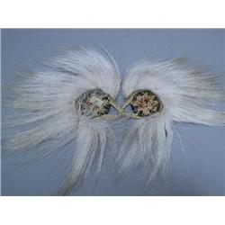 Pair of Hooper Bay Dance Fans 10"  (1)