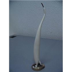 14 1/2" Ivory Cormorant by Enattuk  (18A)