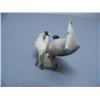 Image 3 : Pair of Fossilized Ivory Beluga Whales 3 1/2" by Mark Seeagana (1)
