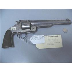 Smith and Wesson Model 3 Made Between 1872-1874 All Original except Front Sight. Replacement Value $