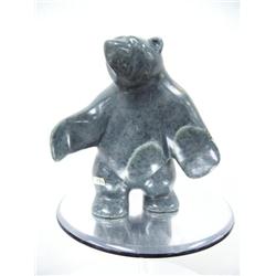10" Bear Soapstone by E.S.  (33)