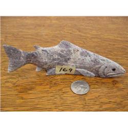 6" Soapstone Fish by E.S. (33)