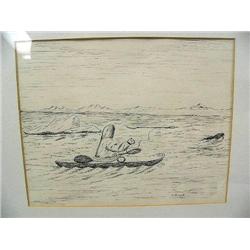 Original Pen and Ink, 7 1/2" x 9 1/2" image size, by Kinook  (37)