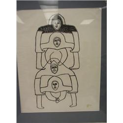 Print 17/45 1973 Ugayuittug, Kanak  (56)