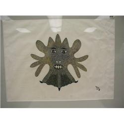 Print titled Mask 49/50 Panrivtung  (56)