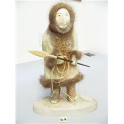 CHOICE on 13" Whalebone Hunters with Spears by Michael Scott (1)