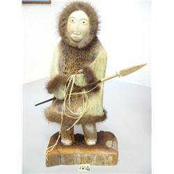 CHOICE on 13" Whalebone Hunters with Spears by Michael Scott (1)