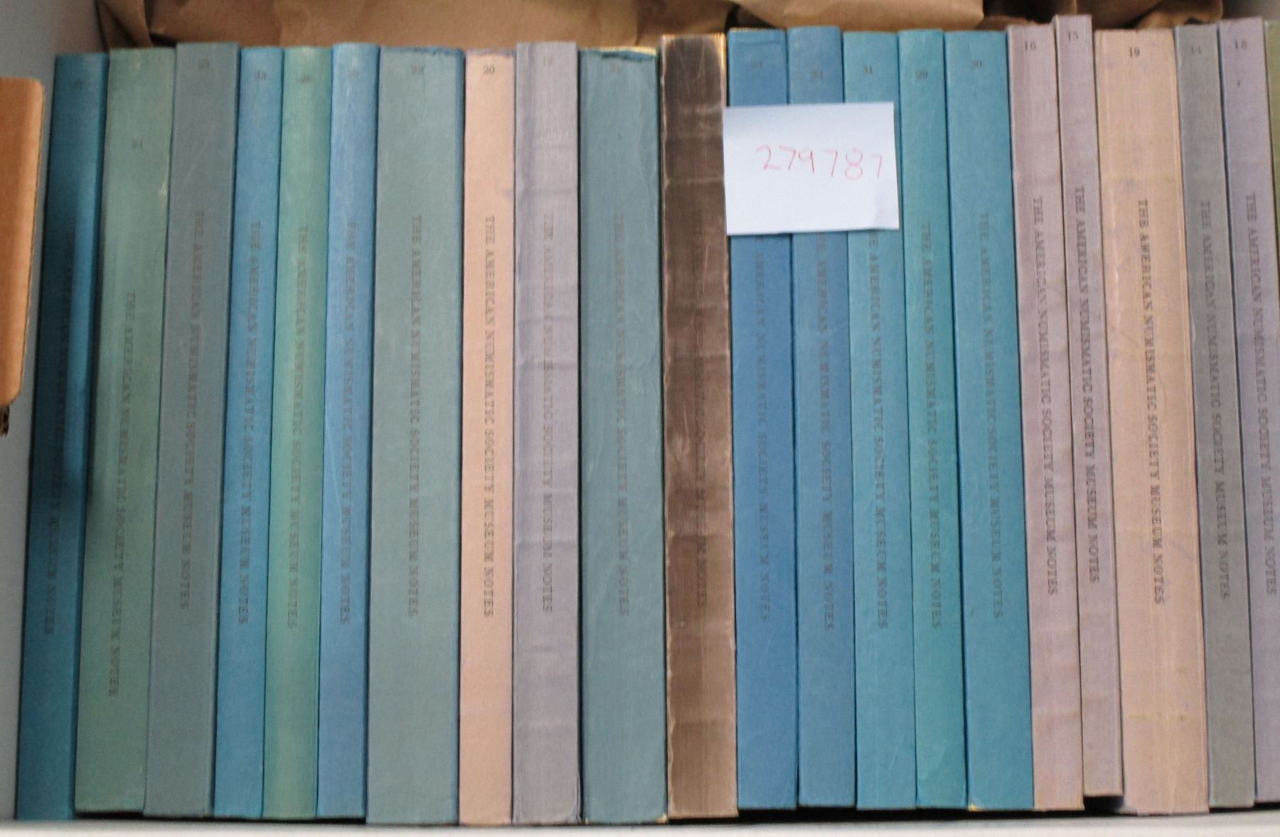 American Numismatic Society. Museum Notes (LOT of 22) - Stephen Album ...