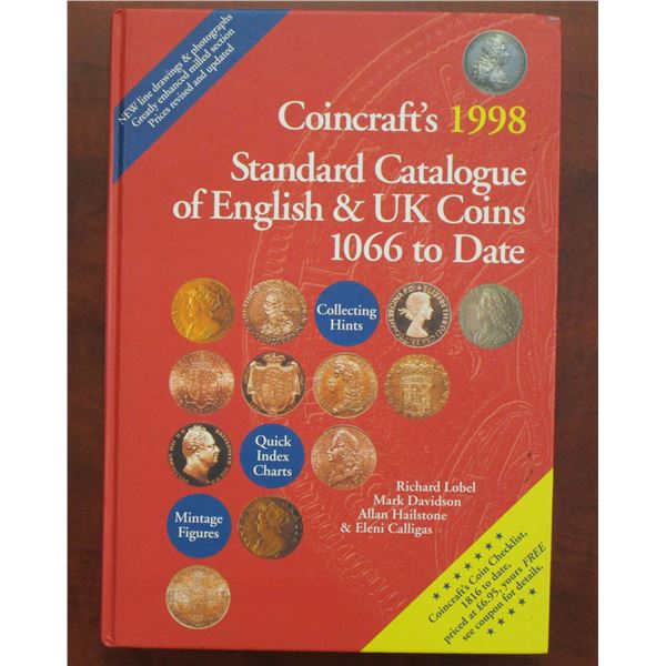 Lobel, Richard, Mark Davidson, Allan Hailstone, and Eleni Calligas. Coincraft's 1998 Standard Catalo