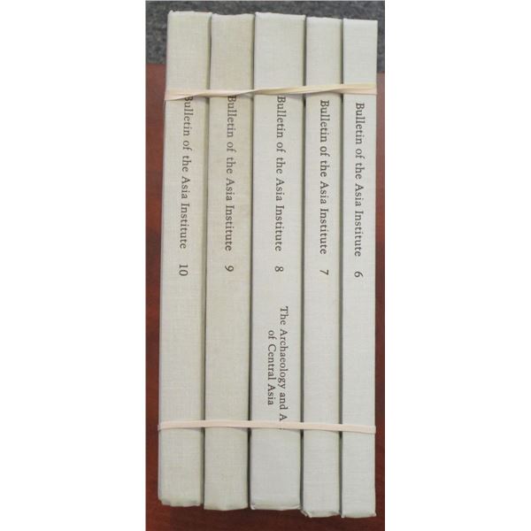 Various. Bulletin of the Asia Institute