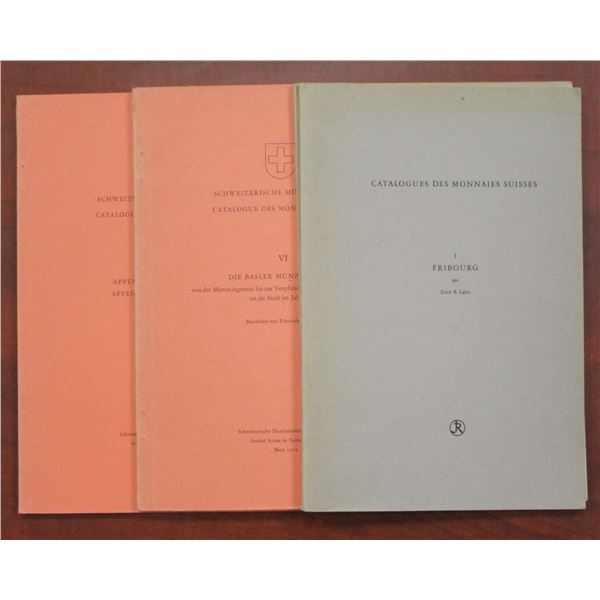 Various. Catalogues des Monnaies, Parts I, II, VI, V