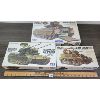 Image 1 : LOT OF 3 - TAMIYA MODEL KITS - INCL FLAK GEPARD, M5A1, AND WEST GERMAN ANTI AIRCRAFT TANK