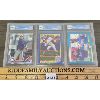 Image 1 : LOT OF 3 - GRADED BASEBALL ROOKIE CARDS - INCL DEVON WHITE, JOHN OLERUD & BO BICHETTE 