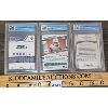 Image 2 : LOT OF 3 - GRADED FOOTBALL ROOKIE CARDS - INCL JAYLEN WADDLE, AND 2X RUSSEL WILSON, 