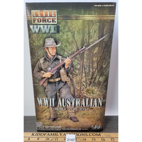 ELITE FORCE WWII AUSTRALIAN CORPORAL 1/6 SCALE ACTION FIGURE
