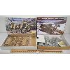 Image 1 : LOT OF 2 - TRUMPETER & HELLER MODEL KITS - INCL USMC LAV-C2 & VAB 6X6 - 1:35 SCALE