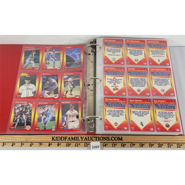 1992-1993 TRIPLE PLAY BASEBALL CARDS #1-264