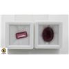 Image 1 : #111-PINK TOPAZ 3.10CT& RUBY 12.35CT