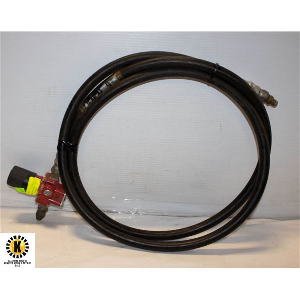 TIGER TORCH PROPANE HOSE & REGULATOR