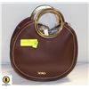 Image 1 : "XOXO" PURSE BURGUNDY NEW