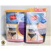 Image 1 : NEW 10PK HANES WOMENS HI CUT UNDERWEAR SIZE 6