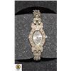 Image 1 : ESTATE DECORATIVE LADIES SILVER-TONE WATCH