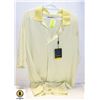 Image 1 : GREG NORMAN XXL BUTTON UP V-NECK LIME/WHITE